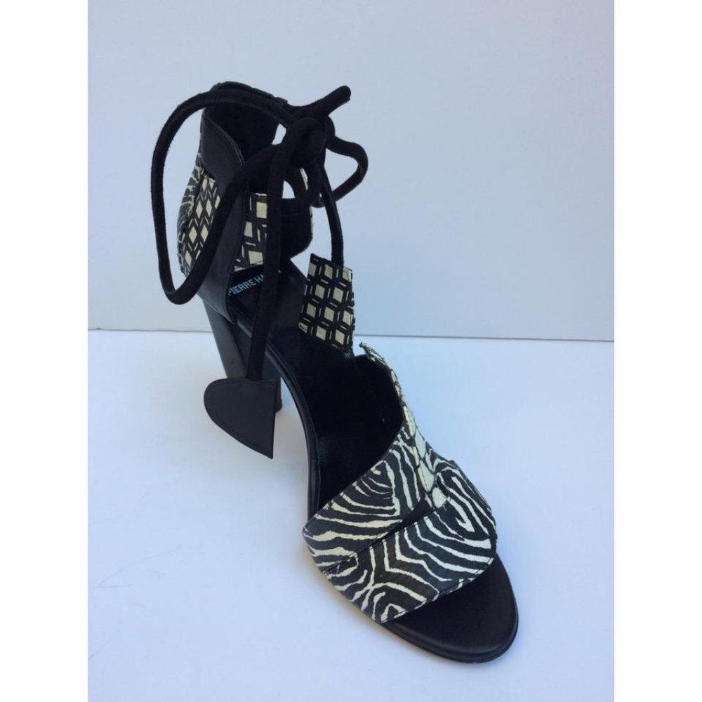 Pierre Hardy Python Leather Ankle Cuff Sandal 41e… - image 6